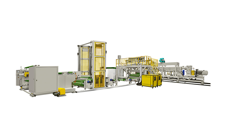 TPU hot melt adhesive film production line